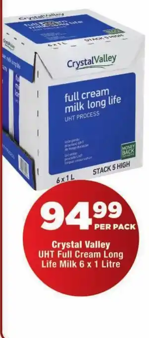 Crystal Valley UHT Full Cream Long Life Milk