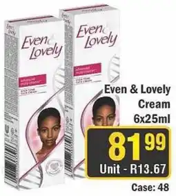 J&E Cash and Carry Even & Lovely Cream offer