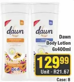 J&E Cash and Carry Dawn Body Lotion offer