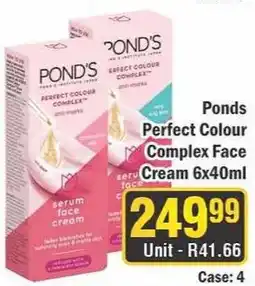 J&E Cash and Carry Ponds Perfect Colour Complex Face Cream offer