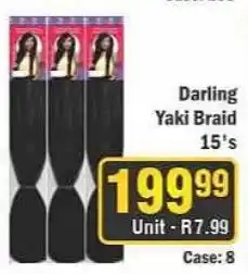J&E Cash and Carry Darling Yaki Braid offer