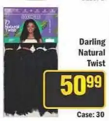 J&E Cash and Carry Darling Natural Twist offer