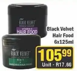J&E Cash and Carry Black Velvet Hair Food offer