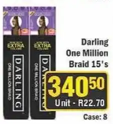 J&E Cash and Carry Darling One Million Braid 15's offer