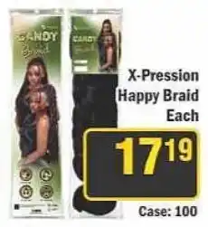J&E Cash and Carry Candy Happy Braid offer