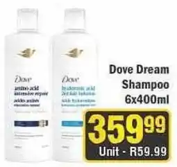 J&E Cash and Carry Dove Dream Shampoo offer