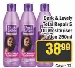 J&E Cash and Carry Dark & Lovely Total Repair 5 Oil Moisturiser Lotion offer