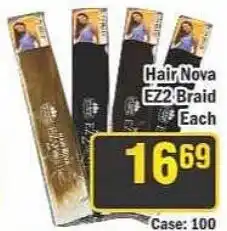 J&E Cash and Carry Hair Nova EZ2 Braid offer