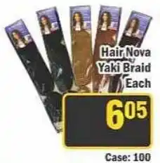 J&E Cash and Carry Hair Nova Yaki Braid offer