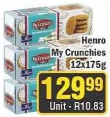 J&E Cash and Carry Henro My Crunchies offer