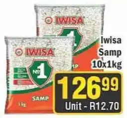 J&E Cash and Carry Iwisa Samp offer