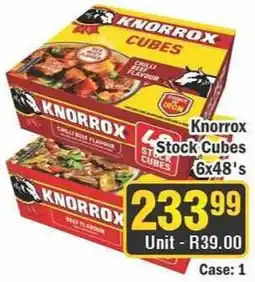 J&E Cash and Carry Knorrox Stock Cubes offer