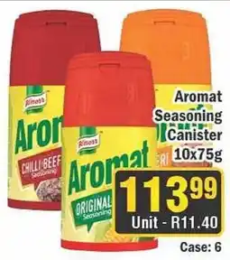 J&E Cash and Carry Aromat Seasoning Canister offer