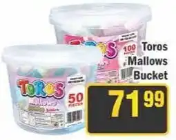 J&E Cash and Carry Toros Mallows Bucket offer