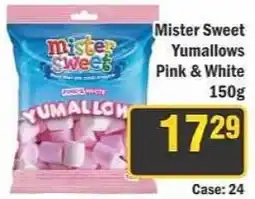 J&E Cash and Carry Mister Sweet Yumallows Pink & White offer