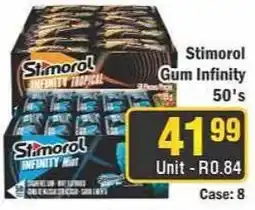 J&E Cash and Carry Stimorol Gum Infinity offer