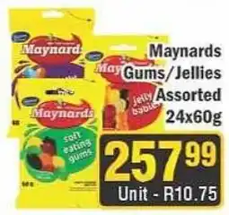 J&E Cash and Carry Maynards Gums/Jellies Assorted offer