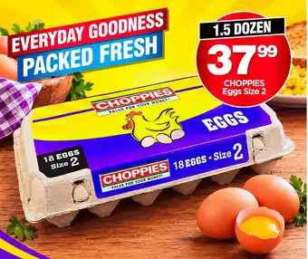 Choppies Eggs Size 2