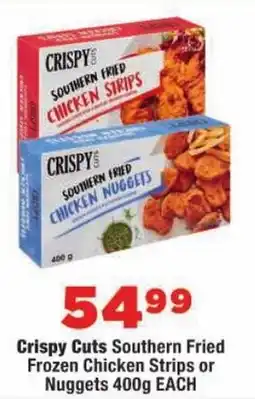 OK MiniMark Crispy Cuts Southern Fried Chicken Strips or Nuggets offer