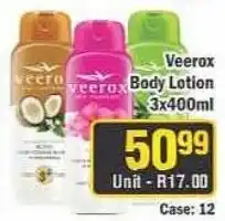 J&E Cash and Carry Veerax Body Lotion offer