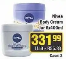 J&E Cash and Carry Nivea Body Cream offer