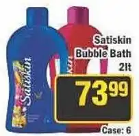 J&E Cash and Carry Satiskin Bubble Bath offer