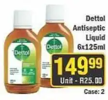 J&E Cash and Carry Dettol Antiseptic Liquid offer