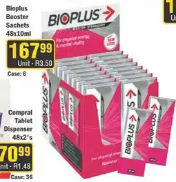 J&E Cash and Carry Bioplus Booster Sachets offer