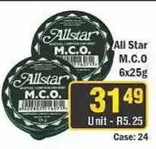 J&E Cash and Carry All Star M.C.O offer