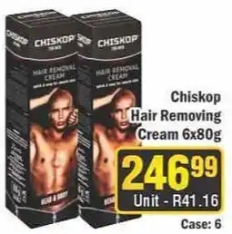 J&E Cash and Carry Chiskop Hair Removing Cream offer
