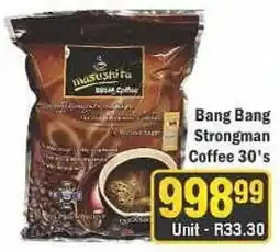 J&E Cash and Carry Bang Bang Strongman Coffee offer