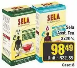 J&E Cash and Carry Sela Asst. Tea offer