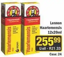 J&E Cash and Carry Lennon Haarlemensis offer