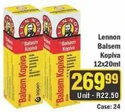 J&E Cash and Carry Lennon Balsam Kopiva offer