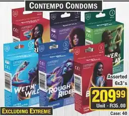J&E Cash and Carry Contempo Condoms Assorted offer