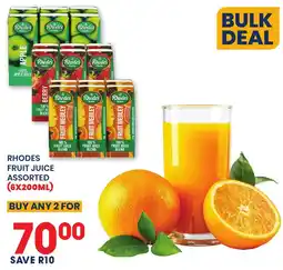 Econo Foods Rhodes Fruit Juice Assorted offer