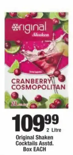 OK Liquor Original Shaken Cranberry Cosmopolitan offer