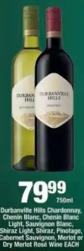 OK Liquor Durbanville Hills Wine offer