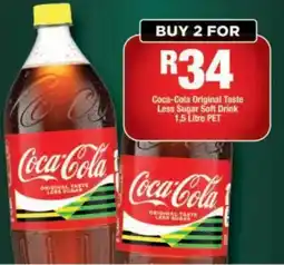 OK Liquor Coca-Cola Original Taste Less Sugar offer