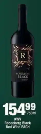 OK Liquor Roodeberg Black Red Wine offer