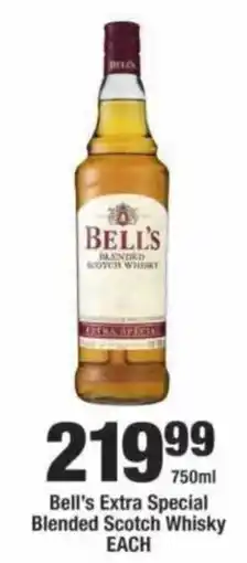 OK Liquor Bell's Extra Special Blended Scotch Whisky offer