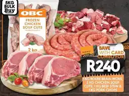 OBC Meat & Chicken OBC Frozen Chicken Soup Cuts offer