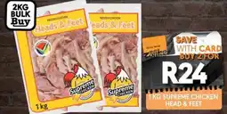 OBC Meat & Chicken Supreme Chicken Heads & Feet offer