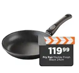 Check Star Fry Pan Marble Finish Black 24cm offer