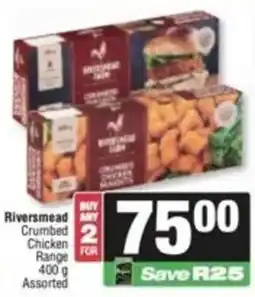 Spar Riversmead Crumbed Chicken Range Assorted offer