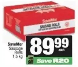 Spar SaveMor Sausage Rolls offer