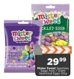 Check Star Mister Sweet Speckles Eggs Assorted offer