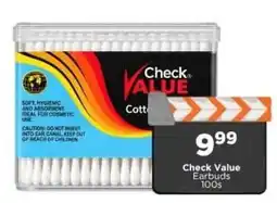 Check Star Check Value Cotton Earbuds offer