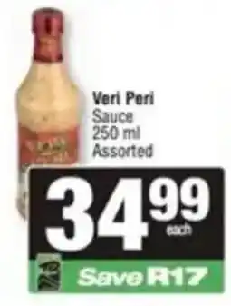 Spar Veri Peri Sauce Assorted offer