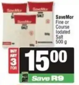 Spar SaveMor Iodated Salt offer